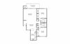 2 Bedroom 2 Bathroom Floor Plan 2 Bedroom 2 Bathroom Floor Plan at Bridgewater Apartments, Orlando, 32812